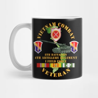 Vietnam Combat Vet - 8th Bn 4th Artillery - I Field Force w M107 Mug